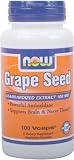 NOW Foods Grape Seed Anti 100Mg, 100-Vcaps