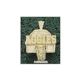 New Mexico State Aggies Solid 10K Gold ''AGGIES'' Backboard Pendant
