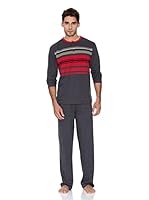 Muslher Pijama Cuello Redondo (Gris)