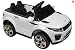 Baybee Range Rover Battery Operated Car with Dual Battery, Dual Motor, USB, LED and Pull along Trolley (White) RS.10990.00