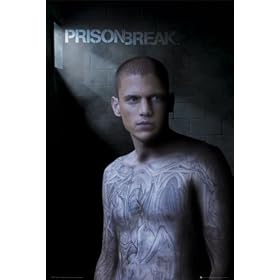 Prison Break Poster Wentworth Miller New US TV Show - 36 x 24 Inches (91.5 x 61 cms)