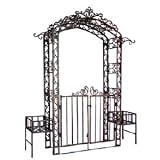 Midas-Lin #29708CN Eng Ivory Arbor Gate Kit