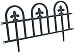 Halloween Spooky 10 Pack Of Cemetery Border Fence