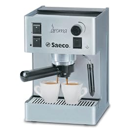 Saeco Aroma 00410 Stainless Steel Espresso and Cappuccino Machine by Saeco