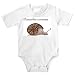 Onesie with snail, aquarium