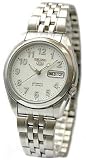 Men's Seiko 5 Automatic White Dial Stainless Steel