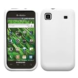 White Silicone Case / Skin / Cover for Samsung Vibrant T959 / T959V Galaxy S 4G