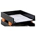 Multiform Briefablagenset EXATRAY Briefablagenset/103411D schwarz/mandarin