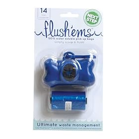 Flush' Ems Dispenser and 14pk Refill