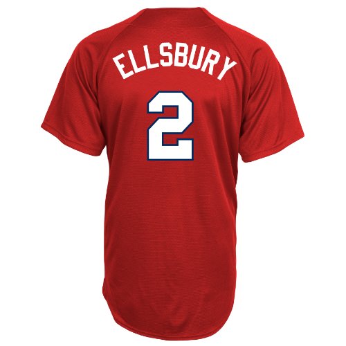 MLB Boston Red Sox Jacoby Ellsbury #2 Replica BP Home Jersey, X-Large
