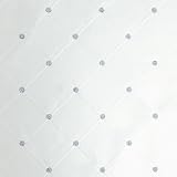 The Gift Wrap Company Platinum and Pearls Deluxe Gift Wrapping Paper, Glittered, Pearlized, and Embossed, 30-Inches x 4 Feet Long, 12-Count Packages (