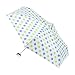 Totes Dots Handbag Umbrella - White