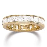 DiamonUltra&trade; Cubic Zirconia 10k Gold Ring