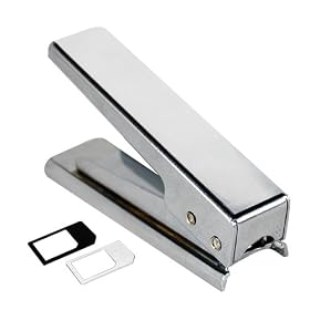 Micro Sim Card Cutter + 2X Sim Adapter iPad & iPhone 4