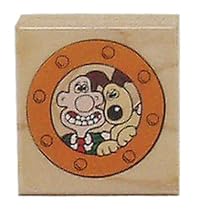 ウォレス&グルミット 輸入スタンプ　マークふたり