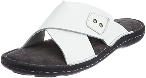 ruosh men's leather sandals and floaters