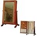 Jewelry : Cheval Glass Jewelry Box (Walnut Finish) (12.25"H x 3"W x 19.875"D)