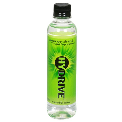 Hydrive Enery Drink from Spring Water, Casaba Lime, 11.2 Ounce Bottle (Pack of 18) by Hydrive