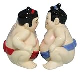 Sumos Match Salt & Pepper Shakers