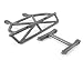 Traxxas 5836 Rear Bumper and Bumper Mount