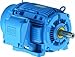 WEG Electric, 03036ST3HIE286TS-W22, 30HP, 3600RPM, 3PH, 575V, 284/6TS Frame, Standard Flange, Foot Mount, TEFC, IEEE 841 Motor.