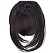 Fashion False Bang Black Neat Fringe Hairpiece Clip in Hair Extensions Accessories