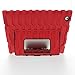 iPad 2/3/4 - Shockdrop Poptop with Stand - Rugged Case - Red-Black