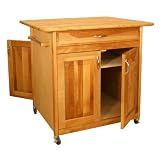Catskill Craftsmen Big Island With Doors on Both Sides by Catskill Craftsmen