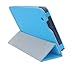 HappyZone PU Leather Case Cover For RCA 7-INCH Tablet (Model RCT6077W2), Blue