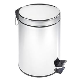 Wenko - 15861100 - Poubelle Cosm�tique � P�dale - Contenu: 5 L.
