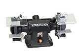 Palmgren 82064 6-Inch 1/3HP Vari-Speed Bench Grinder, Dark Grey/Black