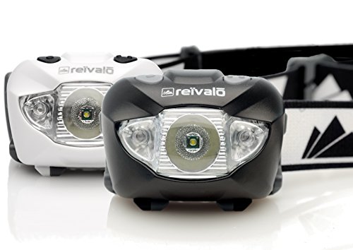Headlamp of All Headlamps - Perfect Light for Running, Biking, Climbing, Hiking, Reading, or Hands-Free Tactical Flashlight - Super Bright and Tough Waterproof LED Headlamp - Enhance Your Lighting Experience with The Reivalo Explorer Now