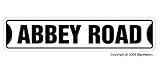 ABBEY ROAD - Street Sign - beatles new signs gift
