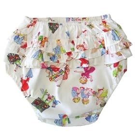 Powell Craft Frilly Knickers in Girls at Play Design