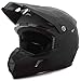 GMAX G3460451 unisex-adult full-face-helmet-style Helmet (Mx46) (Flat Black, Youth Medium)