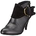 Buffalo Girl 109788 237009 STRETCH AB 913 SUEDE BLACK 01, Damen Stiefel