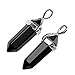 Top Plaza 13pcs Healing Pointed Chakra Pendants for Necklace Making