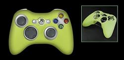 Green Silicone Skin Protector for Xbox 360 Controller (2 Pack)