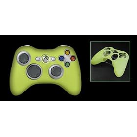 Green Silicone Skin Protector for Xbox 360 Controller (2 Pack)