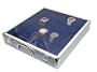Uhrenkoffer f�r 20 Uhren Aluminium Gro�uhrenbox 1355