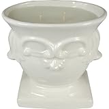 Fresh Linen Nouvelle Vintage White Urn Candle