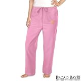 University of Tennessee Pink Scrubs Pants DRAWSTRING BOTTOMS Tennessee Vols Logo For HER – DRAWSTRING Waist -Officially Licensed NCAA College Logo Apparel Unique GIFT Ideas For Mom Nurses Ladies Students Graduation
