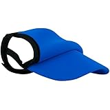 PlayaPup Sun Protective Dog Visor, Royal, XX-Small