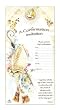 100 Confirmation Invitations, in English (Made in Italy) - 3.5" x 5.5"
