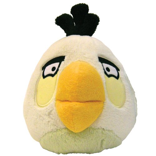 Angry Birds 4 Plush White Bird With Sound