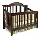 Jayden Baby Crib Set in Espresso