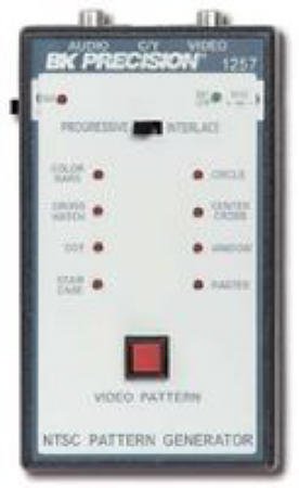 New B K Precision NTSC Generator S Video Composite Video Audio Output Uses 9VDC Battery