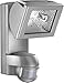 ESY-LUX EL10519826 Halogenstrahler 150W mit Bewegungsmelder silber