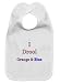 I Drool for Orange & Blue - Baby Bib