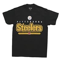 NFL Pittsburgh Steelers Critical Victory VI Short Sleeve T-Shirt, Black, Small